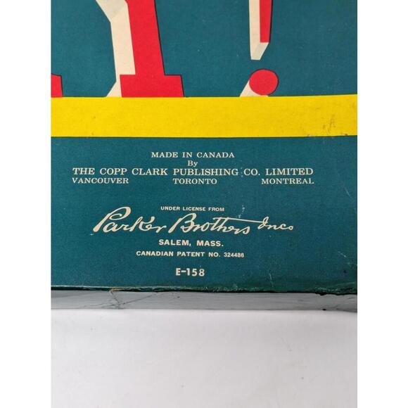 Vintage Sorry Board Game Parker Brothers 1950’s - Rare Canadian Version-Complete - Picture 4 of 9